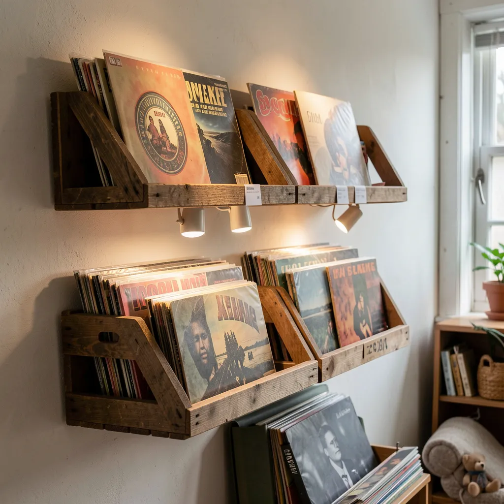 Record display furniture
